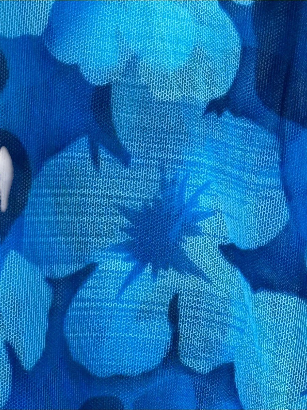 Leilani Blue Floral Sheer Beach Coverup Pants Women’s Size M/L Resort Wear - Picture 7 of 8